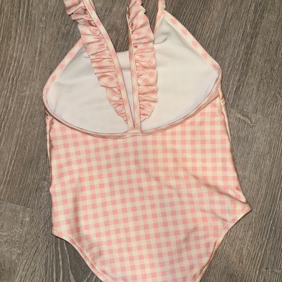 Polo Ralph Lauren Pink and White Swimsuit - Picture 2 of 4